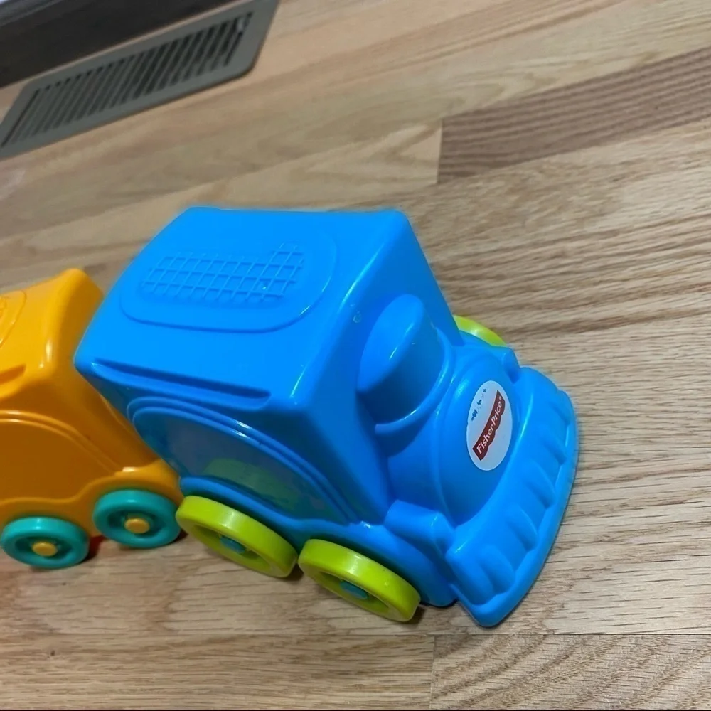 Fisher Price Plastic Number Counting Train Toy